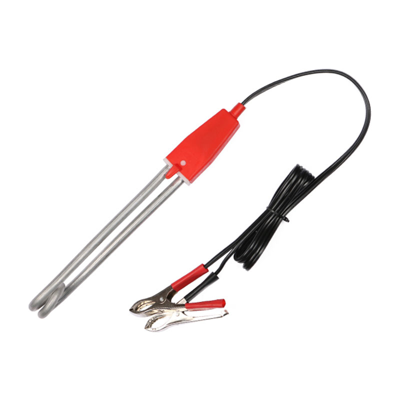 Aquecedor de água de imersão portátil 12V com clipe de bateria FP-236.247.271.272.275