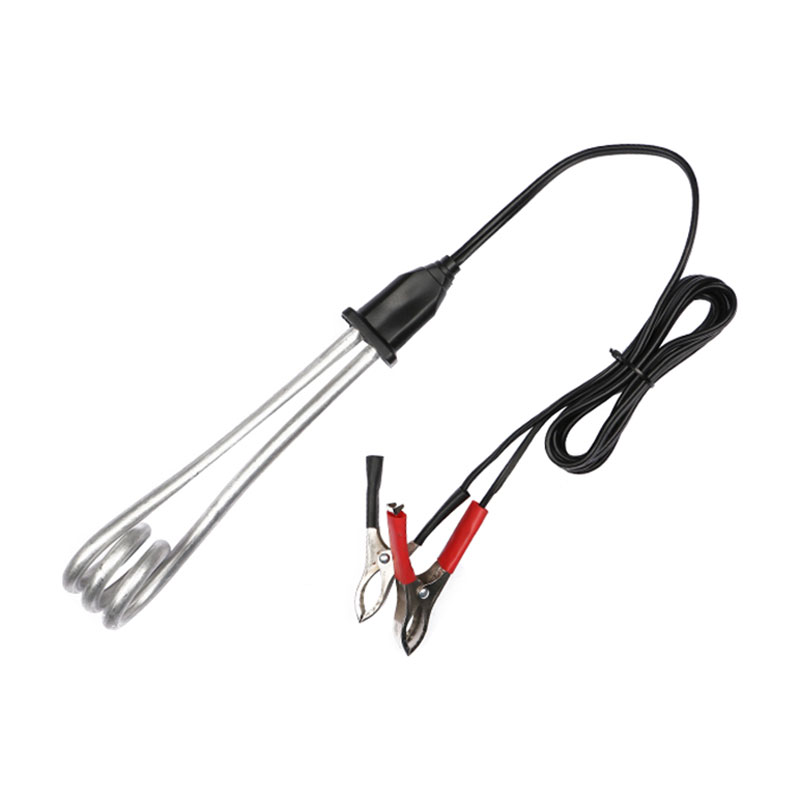 Aquecedor de água de imersão portátil 12V com clipe de bateria FP-236.247.271.272.275