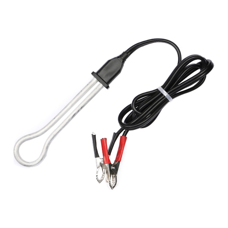 Aquecedor de água de imersão portátil 12V com clipe de bateria FP-236.247.271.272.275