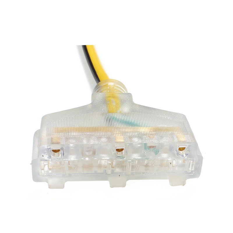 Cabos de extensão de conectores transparentes de múltiplas saídas para serviços pesados ​​FP-676,FP-682