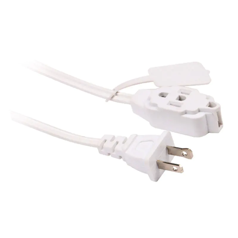 Cabo de extensão doméstico spt padrão americano 12v com plugue de dois pinos e multi-tomada FP-690,FP-691,FP-692,FP-693,FP-688,FP-689