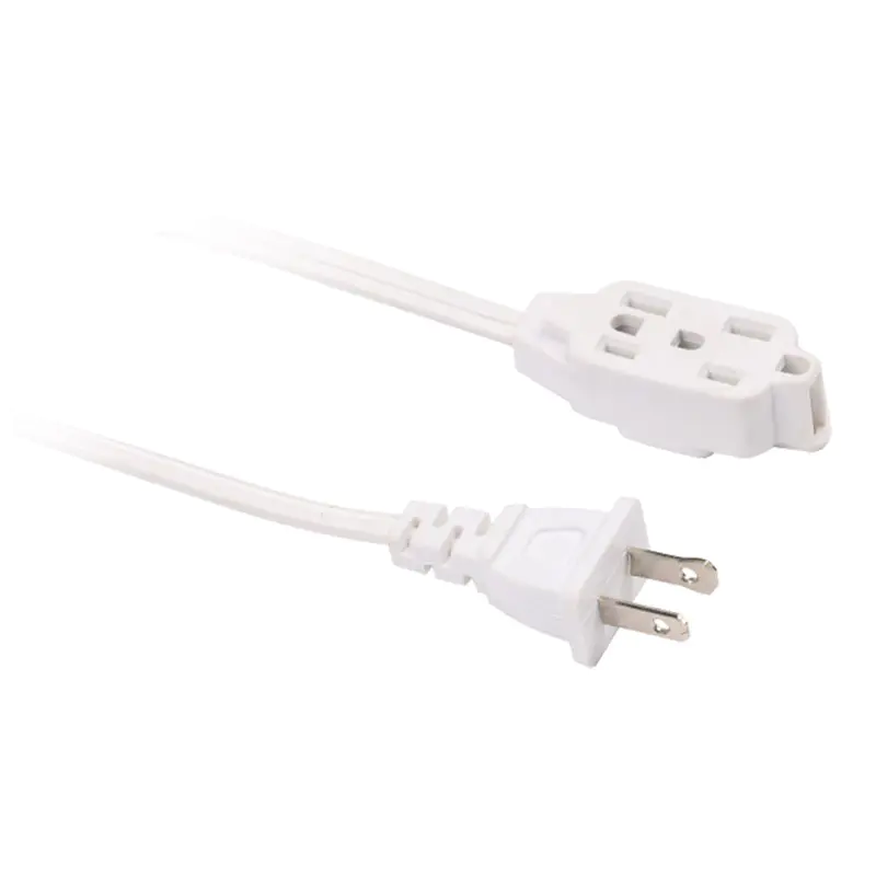 Cabo de extensão doméstico spt padrão americano 12v com plugue de dois pinos e multi-tomada FP-690,FP-691,FP-692,FP-693,FP-688,FP-689