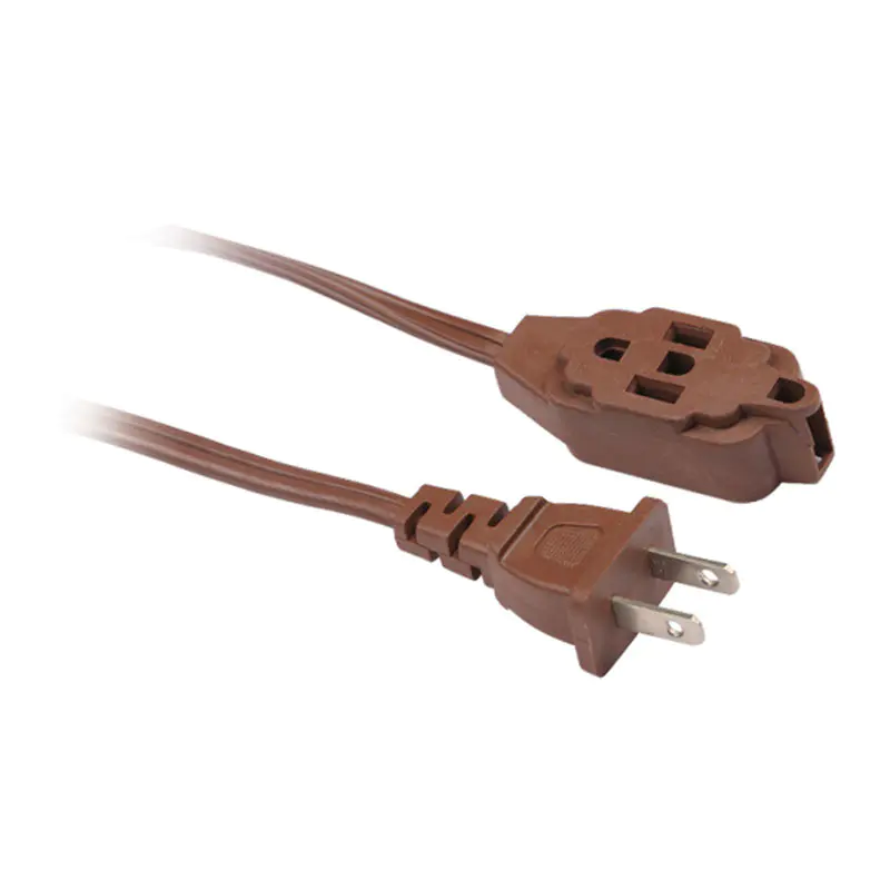 Cabo de extensão doméstico spt padrão americano 12v com plugue de dois pinos e multi-tomada FP-690,FP-691,FP-692,FP-693,FP-688,FP-689