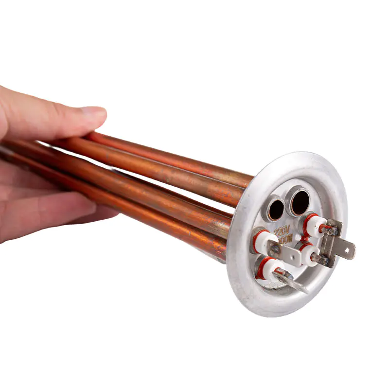 Tubo de aquecimento de caldeira de água de cobre FP-578 2000W