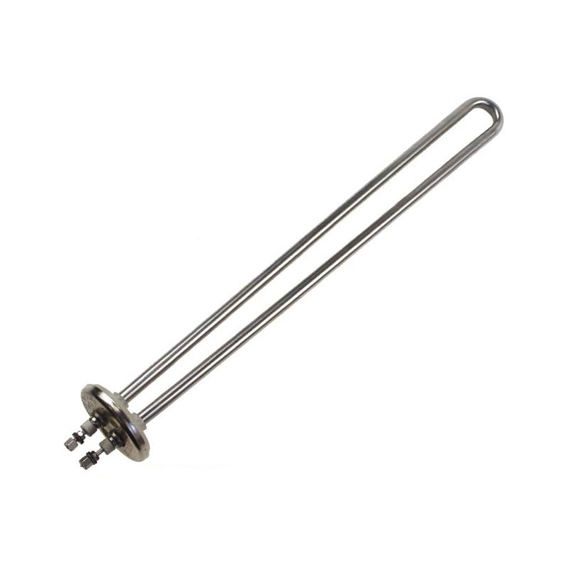 FP-402 Israel SUS304 elemento de aquecimento em forma de u de aço inoxidável da flange para aquecedor de água